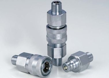 Small Size Hydraulic Quick Connect Couplings , LSQ-S3 Quick Release Hydraulic Connectors